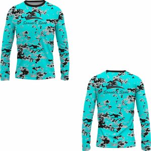 Wholesale Cheap Custom 100% Polyester Sublimation Basketball Warm <b>Shooting</b> Shirts Breathable Plus Size Anti-Bacterial - Product Image 3