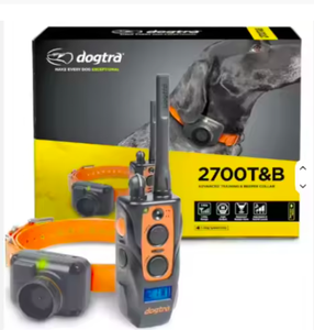 Nuevo Dog-tra 2700T&B de Largo Alcance, 1 Milla, 1 Perro, Control Remoto de Entrenamiento y Sonido - Product Image 1