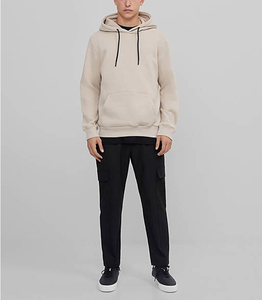 Sweat à capuche unisexe en coton, surdimensionné, pour l'hiver, sweat à capuche pour homme, impression personnalisée, logo, design, épais, lourd, motif, sweat à capuche doux pour homme - Product Image 3