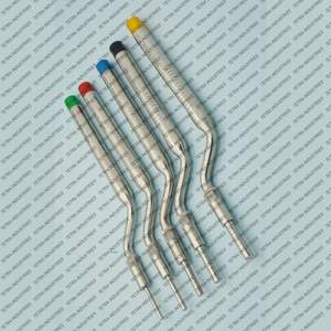 Osteotome périotome incurvé 5 pièces, osteotomes dentaires manuels décalés, élévateurs, sinus lift, pointe concave chirurgicale, acier inoxydable - Product Image 3