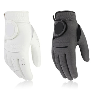 Unique Design Best Quality Leather Material Outdoor and Indoor <b>Gloves</b> Use Golf <b>Gloves</b> for Sports Breathable and All Custom Size - Product Image 1