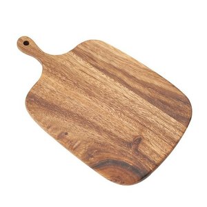 Tabla de cortar de madera de acacia gruesa resistente para cocina y comedor para cortar y servir - Product Image 2