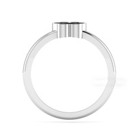 Großhandel 925 Sterling Silber 7 mm Hunde pfoten form Ring Einstellung Unisex Asche Arbeit mit gutem Harz für Verlobung und Party