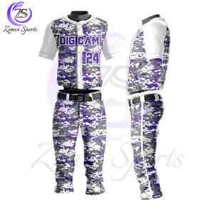 Ropa de equipo de alta calidad ligera y respetuosa con el medio ambiente, producto en blanco con impresión sublimada, nuevo precio razonable, ropa deportiva, uniforme de béisbol - Product Image 5
