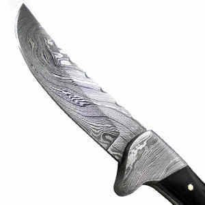 Couteaux de chasse Damas de haute qualité couteau de chasse personnalisé à lame fixe - Product Image 3