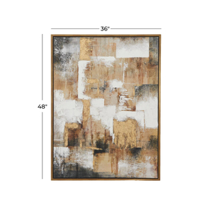 Latest Design Wooden Gold Wood Modern <b>Framed</b> Abstract Wall Art Customized Handcrafted Wooden Wall Decor - Product Image 5