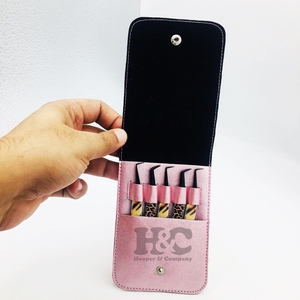 Offres exceptionnelles : Étui magnétique pour pince à épiler, pince à épiler pour sourcils, emballage personnalisé écologique avec logo, étui pour pince à épiler, pack de cils plats en vison - Product Image 2