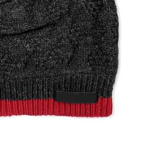 หมวกบีนนี่ถักสำหรับฤดูหนาวโลโก้แบบกำหนดเอง - Product Image 4