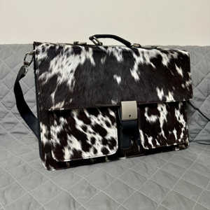 Cowhide Crossbody Messenger Bag for Men Business Travel Factory Price LHLB-0002 - Product Image 6