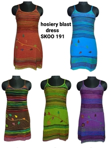 เดรสแม็กซี่สไตล์โบฮีเมียนสำหรับผู้หญิงชุดเดรสแขนยาวลายลูกไม้กระดุมเสื้อมีซิปผ้าเรยอนหลากหลายแบบ - Product Image 2