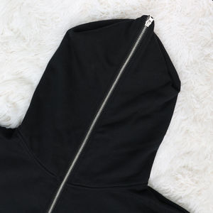 Sweat à capuche OEM entièrement zippé, personnalisable avec logo, en coton 100% brodé, idéal pour l'hiver - Product Image 4