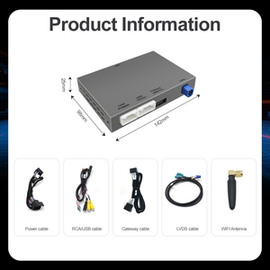 Kit Retrofit Antarmuka Autoabc Wireless CarPlay Android Auto untuk Audi A4 A5 Q5 2010-2016 Sistem MMI 3G AirPlay Kamera OEM - Product Image 6