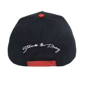 Casquettes de baseball bicolores personnalisées de haute qualité Dandy Gorras Angle, logo gothique, fabricant de chapeaux en Indonésie, casquettes de sport, personnalisation du logo - Product Image 5