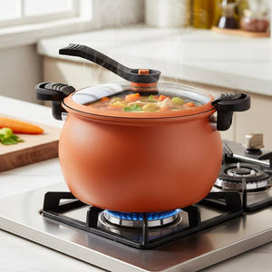 Pentola a Pressione Multifunzionale di Grande Capacità, Antiaderente, Trasparente, Disponibile nelle Misure 5L, 6L, 7L - Product Image 1