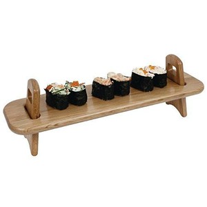 Plateau de service en bois d'acacia, ancien, Design personnalisé, exportation - Product Image 1