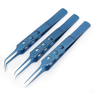 Microfórceps Oftálmicos con Dientes, Juego de Instrumentos Quirúrgicos Manuales de Acero Inoxidable/TITANIO, Base de Spine Pedicel Instruments - Product Image 6