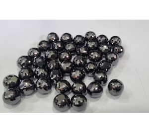 Top vente sur perles de moissanite à facettes de 12 mm disponibles en quantité en vrac à des prix abordables de poche des exportations indiennes - Product Image 3