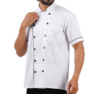 Chaqueta de Chef de Manga Larga de Algodón de Alta Calidad a Precio de Fábrica, Cierre de Botones, Detección de Agujas, Talla y Color Personalizables para Restaurantes y Bares - Product Image 2