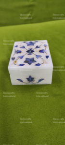 High Demand Personalized Marble Jewelry Box Unique Wedding Birthday or Anniversary Gift From India - Product Image 5