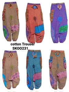 Nouveau pantalon en coton léger Tredy (pantalon) pour pantalon de voyage respirant pour femme avec design ample - Product Image 2