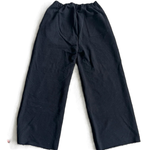 Pantalones Deportivos Lisos de Color Sólido, Personalizables, Gruesos, 100% Algodón, con Pierna Ancha y Abertura en el Bajo, Estilo Holgado para Hombre - Product Image 3