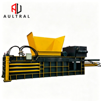 Presse à compression hydraulique pour le recyclage du papier, machine à balles horizontales pour les déchets de papier et le carton