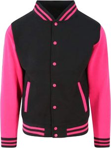 Veste universitaire unisexe en coton mélangé Letterman de haute qualité veste de baseball coupe-vent de style tendance pour hommes avec impression de logo - Product Image 2