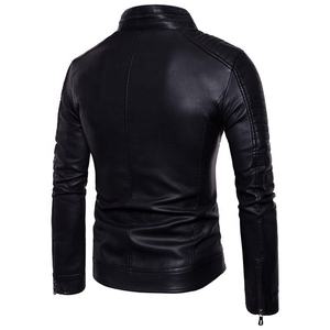 Chaqueta Bomber de Cuero Gamuza Marrón Oscuro, Chaqueta de Motociclista de Cuero Genuino Personalizada ODM, Estilo Vintage Transpirable con Capucha Delantera - Product Image 2