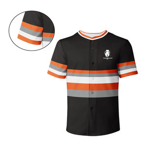 Camiseta de Béisbol Moderna, Transpirable, de Secado Rápido, con Bordado Personalizado, 100% Poliéster, Precio de Fábrica 2025 - Product Image 2
