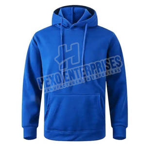 Sweat à capuche pour homme de haute qualité, impression personnalisée du logo, fermeture éclair brodée, hiver, uni, séchage rapide, 100% coton - Product Image 6