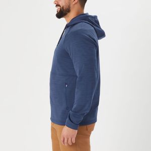 Sudadera con capucha y cremallera completa personalizada OEM para hombre con bolsillos-Ideal para uso activo y al aire libre - Product Image 4