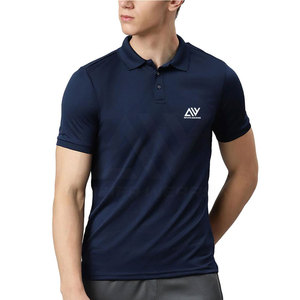 T-shirt polo en coton personnalisé pour hommes en vente en gros T-shirts polo pour hommes quantité minimale de commande bas prix d'usine - Product Image 1