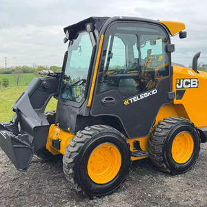 รถตักล้อยาง JCB Teleskid 3TS-8W รุ่นใหม่ พร้อมบูมยกแบบยืดหดได้  สำหรับงานยกสูงและขุดดิน - Product Image 1