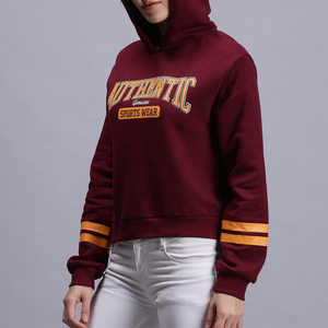 Venta directa de fábrica Sudaderas con capucha para mujer Nueva llegada Ropa al aire libre Sudaderas con capucha Color liso Material de algodón transpirable Sudaderas con capucha para mujer - Product Image 4