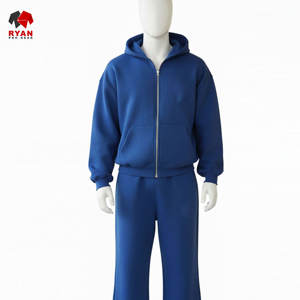 Chándal de Diseño Personalizado para Hombre con Cierre de Cremallera, Capucha y Logotipo Personalizado, Diseño ODM Transpirable - Product Image 1