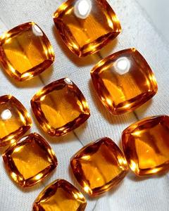 AA ซิทรีนธรรมชาติสีเหลืองน้ำตาล-ก้อน5-7มม. 2-4กะรัตแว็กซ์/ทาน้ำมันสำหรับทำเครื่องประดับ - Product Image 5