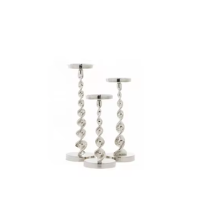 Bougeoir en métal fini or bougeoir pour Table à manger décoration de la maison cadeaux décoratifs salon Arts décoratifs - Product Image 3