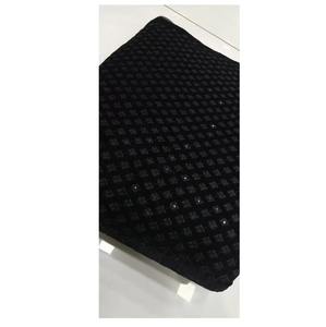 ชุดเดรสผ้ากำมะหยี่ปักระบายอากาศวัตถุดิบสิ่งทอสำหรับผู้ชาย - Product Image 2