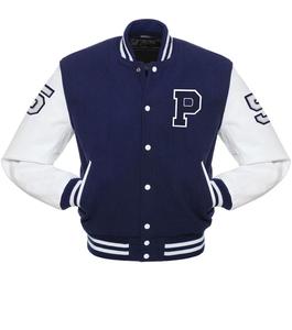 Chaquetas de béisbol con letras personalizadas impermeables con cuello levantado de lana 100% al por mayor en SAMMY WEARS - Product Image 4