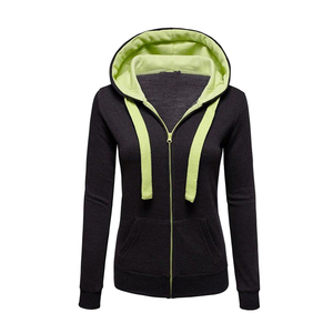 เสื้อฮู้ดแบบสวมหัวสำหรับผู้หญิงผ้าฝ้ายน้ำหนักมากเสื้อสวมหัวมีฮู้ดแบบสวมหัวมีฮู้ดสำหรับฤดูหนาวออกแบบใหม่สีพื้น - Product Image 3