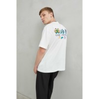 Camiseta Unisex Extra Grande de Manga Corta, 100% Algodón Jersey, Estampada, Transpirable, con Diseño de Consola de Videojuegos, Cómoda y Elegante