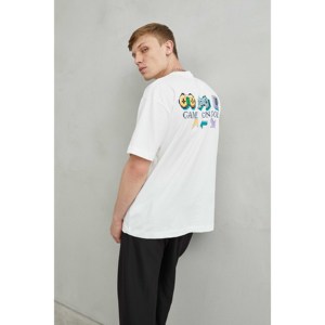 Camiseta Unisex Extra Grande de Manga Corta, 100% Algodón, Casual, Estampada, Transpirable, con Diseño de Consola de Videojuegos, Cómoda y Elegante - Product Image 2