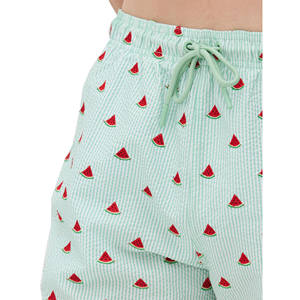 Pantalones cortos de playa de secado rápido para hombre, bañadores impermeables estampados de talla grande, estilo informal, transpirable, tejido frontal liso, estambre 100% - Product Image 3