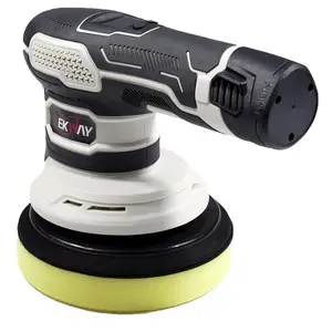 18V Hot Sell Rechargeable Rotary Polisher 15mm Orbit Cordless Car Polisher