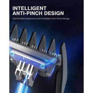 Kit de Afeitadora Eléctrica Recargable Inalámbrica 5 en 1 para Hombre, con Pantalla LED, Recortador de Vello Nasal y Afeitadora para Cara y Cuerpo, Lavable - Product Image 4