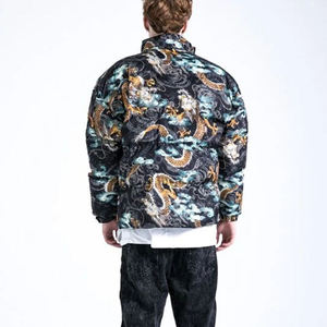 Chaquetas para Hombre con Estampado de Dragón Chino, Chaqueta de Invierno Personalizada, Chaqueta con Logotipo Personalizado para Hombre, Chaquetas de Plumón 2026 - Product Image 3