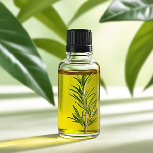 Bouteille de tambour d'extrait de plantes d'arbre à thé cultivé sauvage emballée directement de l'huile essentielle d'Inde - Product Image 1