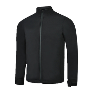 Veste Softshell en toile respirante unisexe légère, parka imperméable pour l'extérieur, col montant, logo frontal, vente en gros - Product Image 1