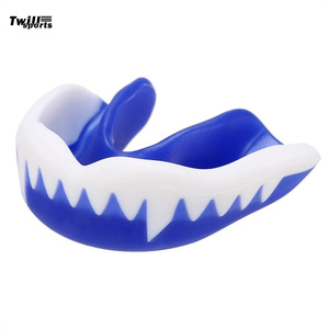 Protector bucal de algodón ajustado para adultos Juniors para boxeo baloncesto fútbol MMA artes marciales Hockey todos los deportes de contacto - Product Image 3