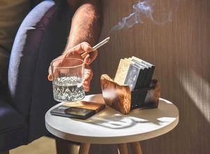 Wooden <b>Drink</b> <b>Coasters</b> with Holder, Natural Grain Finish, Custom Branding Support, Ideal stone <b>coasters</b> - Product Image 5